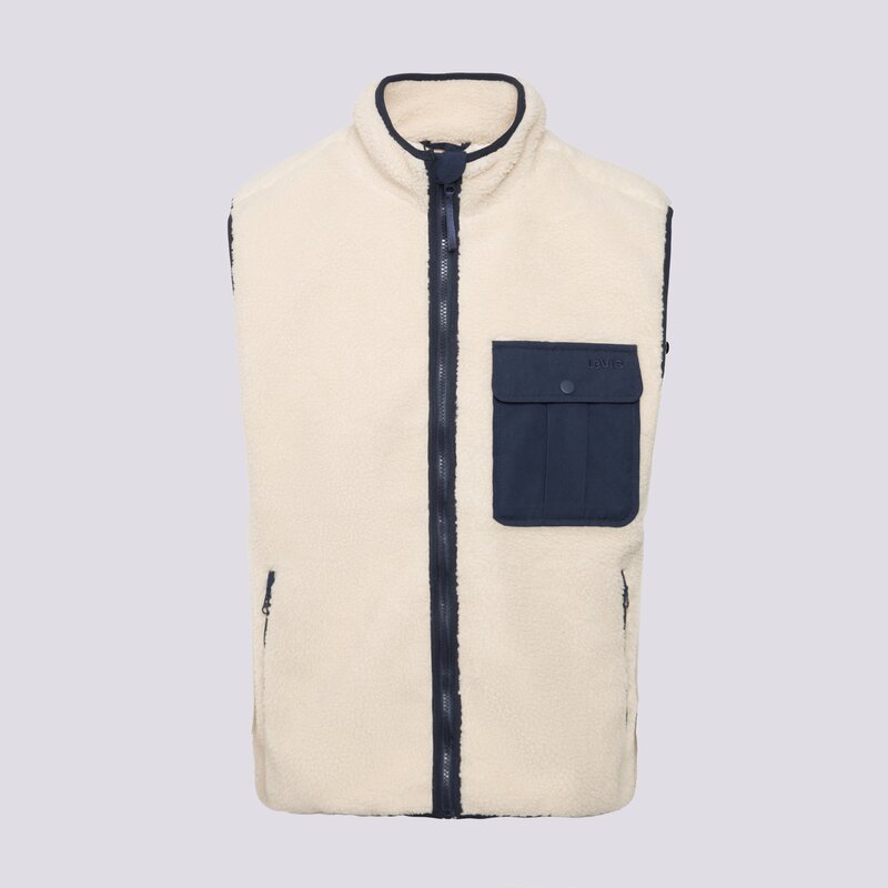 LEVI'S BERANKOVIS JOONIE SHERPA VEST NEUTRALS